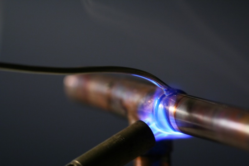 газовая сварка медных изделий